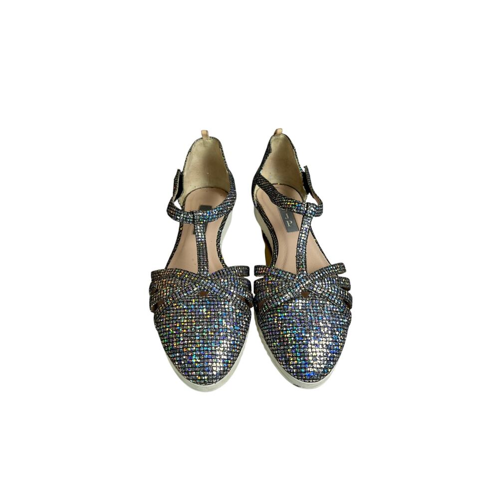 SJP by Sarah Jessica Parker “Meteor” Crystal Ballet Flats 36 Sparkle Shimmer - Picture 8 of 11